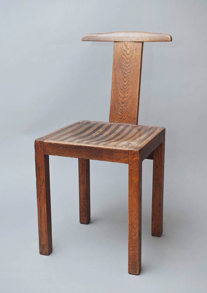 Barbara i Stanisław Brukalscy, child’s chair, Barbara Brukalska, 1932, collections of the National Museum in Warsaw